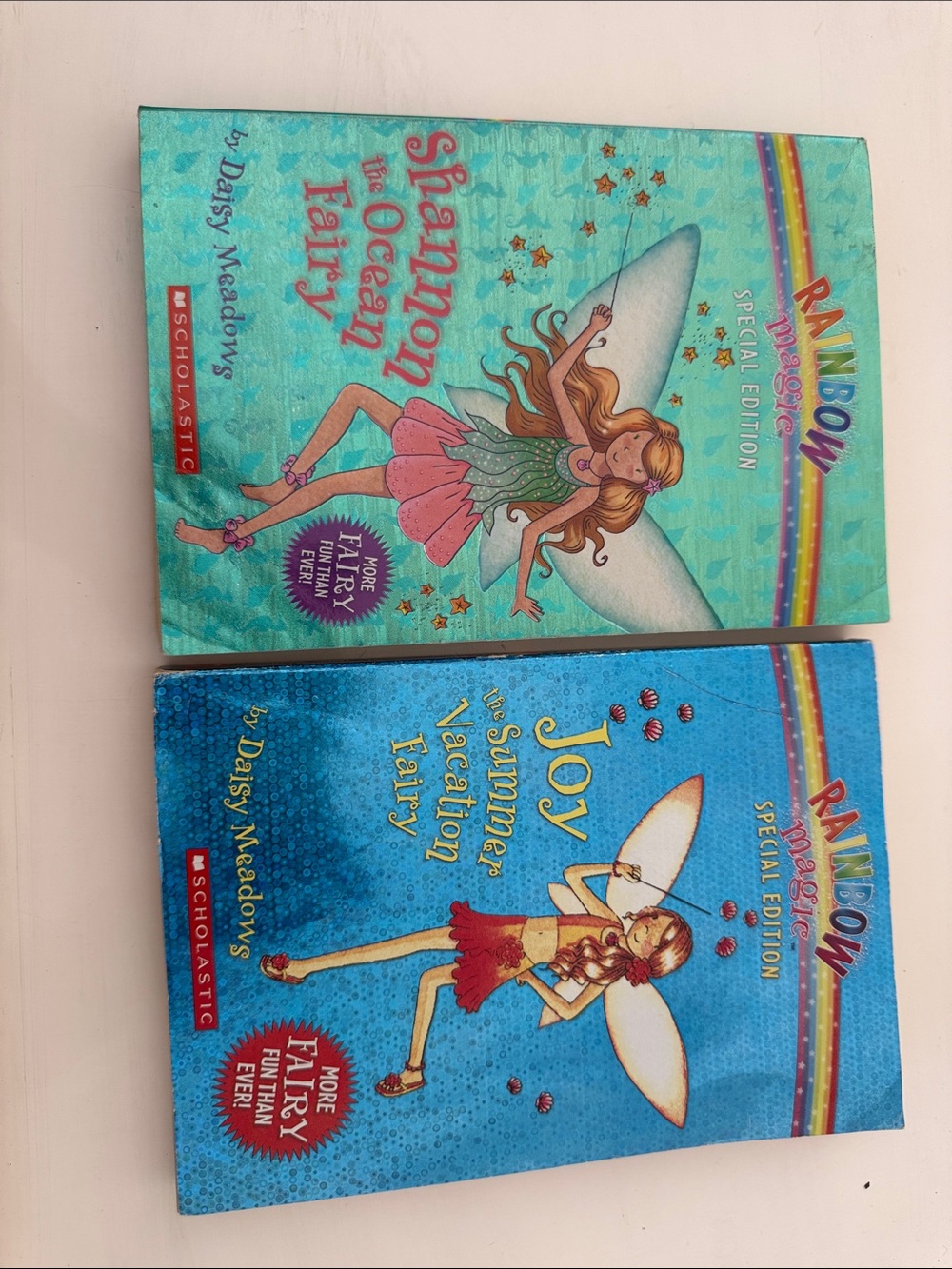 Scholastic Rainbow Magic Fairy Special Editions — Teal & Blue Covers